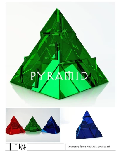 马克斯·Ptk的装饰人物金字塔