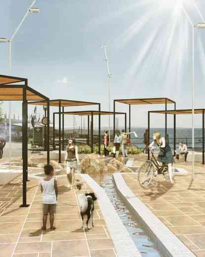 伊比沙岛长廊和公共空间
