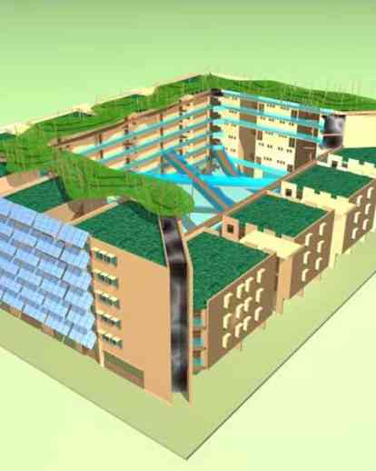 绿洲生态住宅综合体