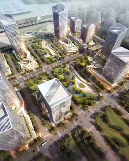 南南京站城市广场规划