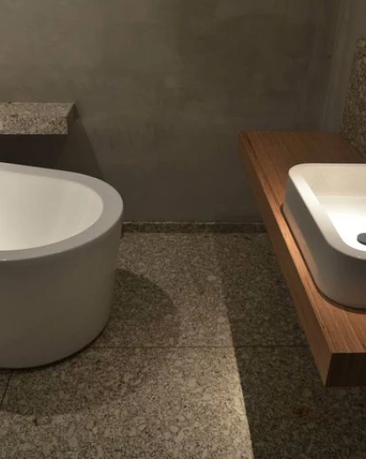 欧伦塞萨私人住宅中的公共/共享浴室