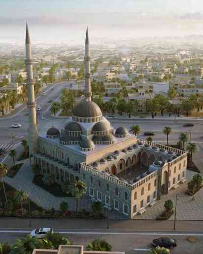奥斯曼风格清真寺1月-2015