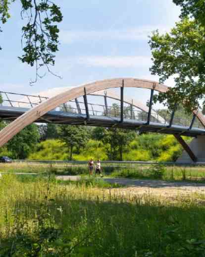 自行车-行人天桥Vlinderbrug N18 Lichtenvoorde