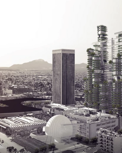 云走廊-洛杉矶住宅楼的未来