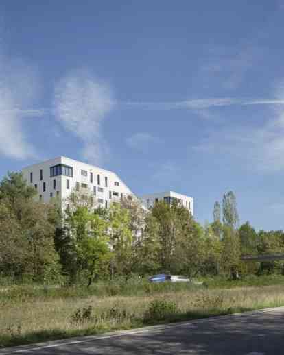 'Leben am Ostpark' 住宅和商业建筑