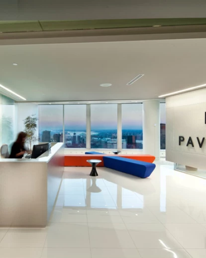Pavilion Financial Corporation的单色色调，光影