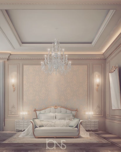 奢华而令人愉悦的简单优雅卧室设计