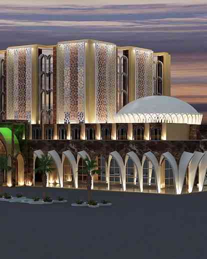 Beyt Al Zahra宗教建筑群，(Ghamkhar建筑集团)