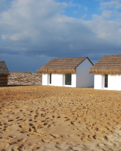 Casas na areia