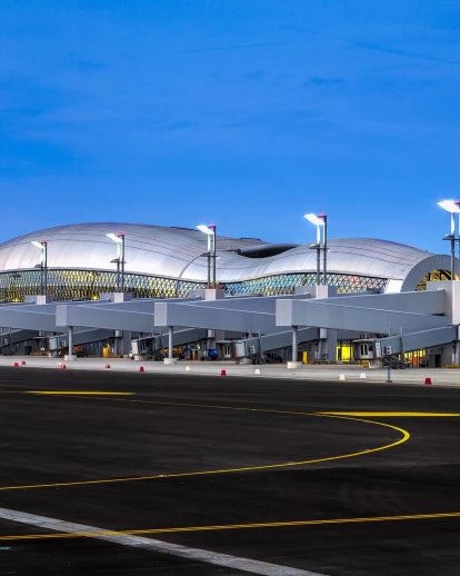 萨格勒布Franjo tu đ man国际机场的新客运大楼