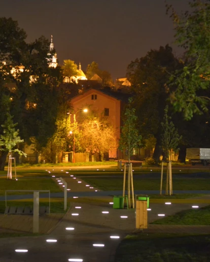 公园照明节能发光二极管解决方案