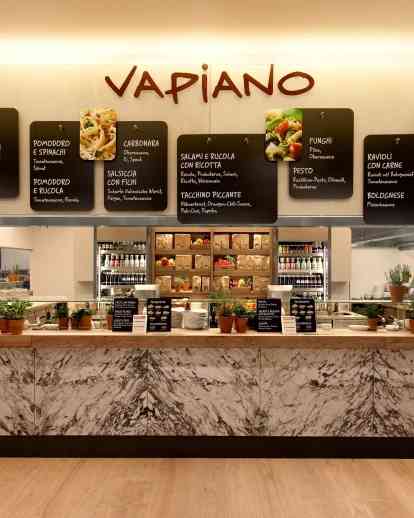 Vapiano食品和饮料零售系统